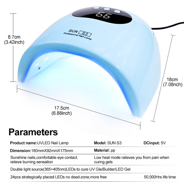 Luxora™ UV Gel Nail Lamp